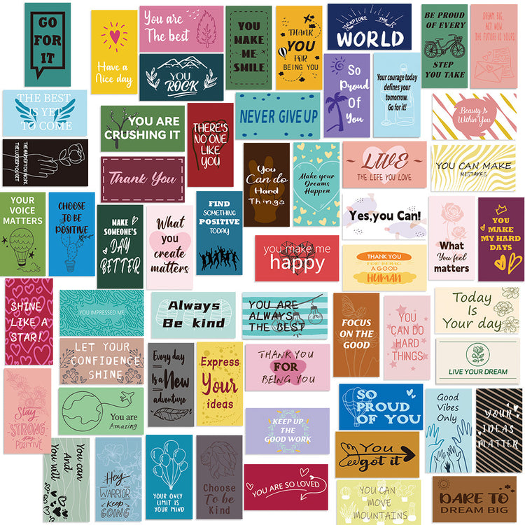 Encouragement Cards with Positive Affirmations