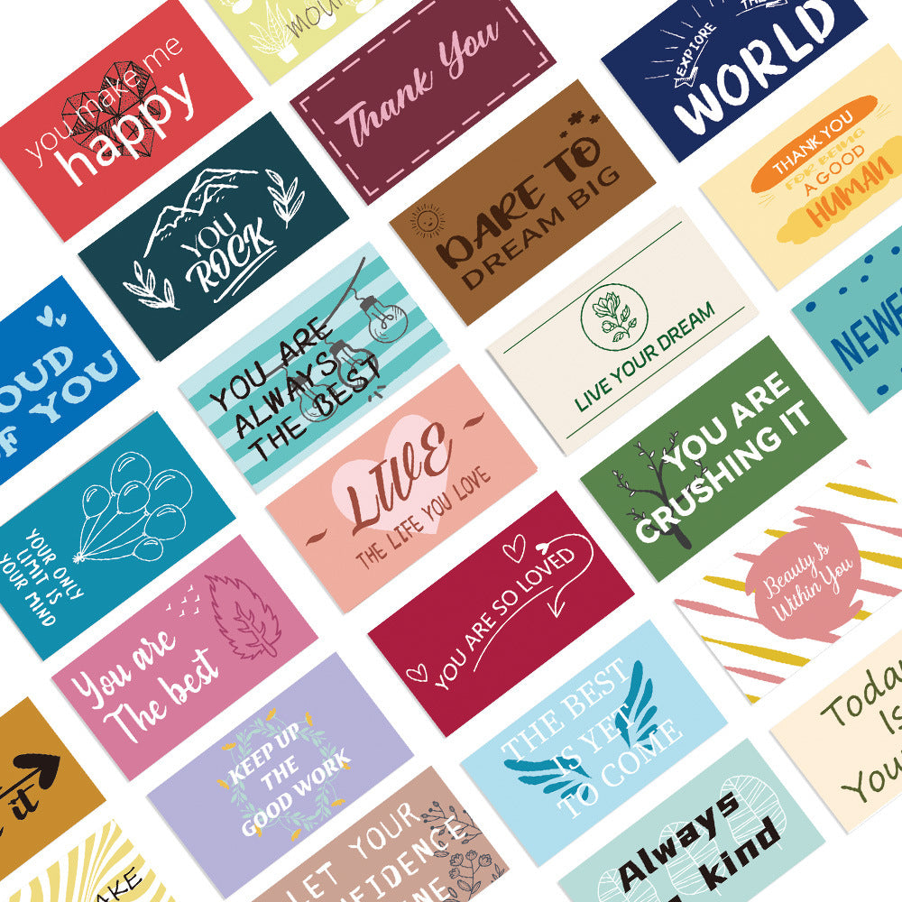 Encouragement Cards with Positive Affirmations